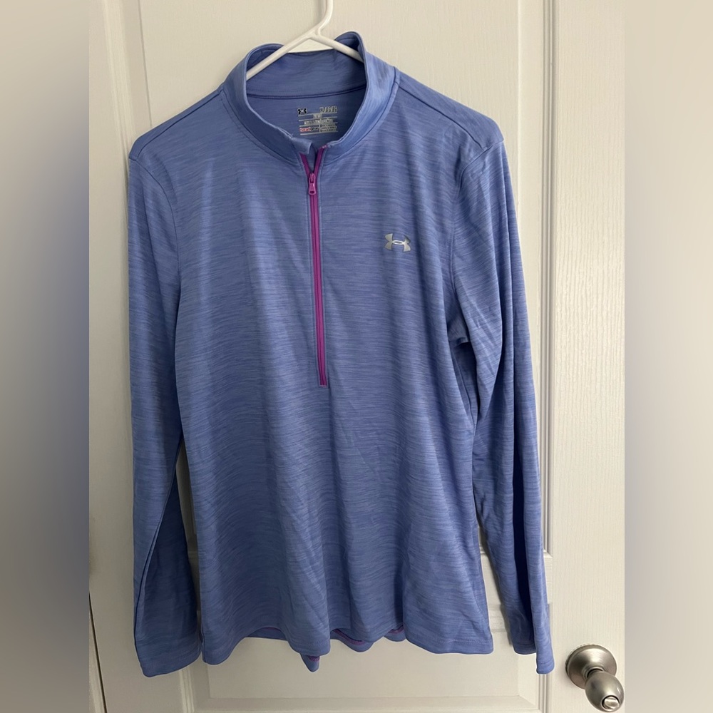 Under Armour Light Purple Quarter-Zip Pullover